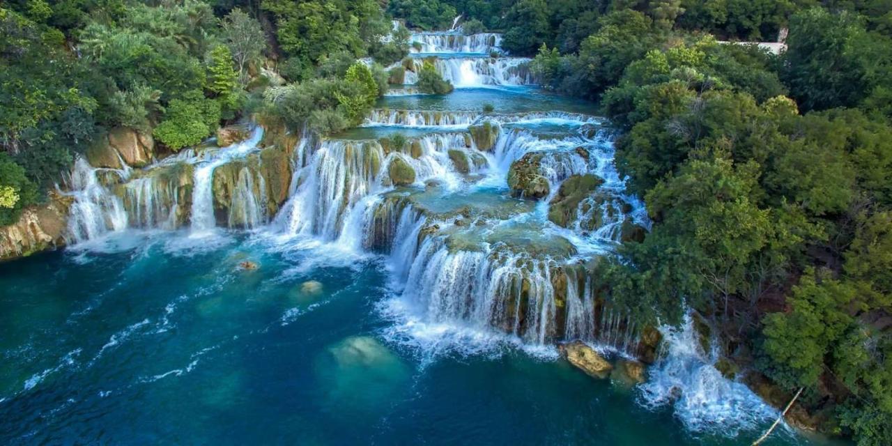 Vila Mediterranean Olive Waterfallskrka-Croatia Gulin Exteriér fotografie